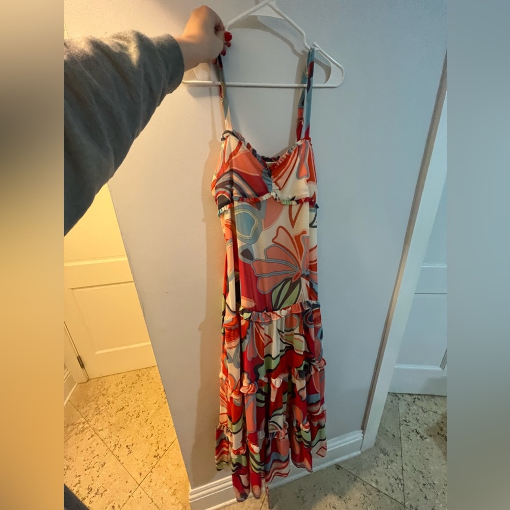 Alexis x target collab long floral dress